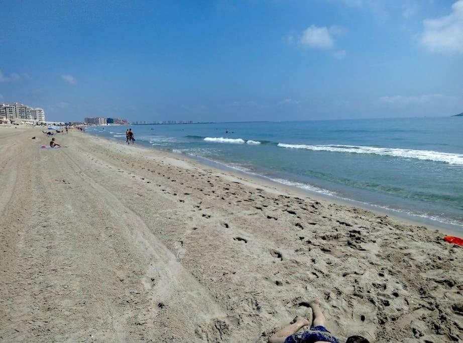 Apartamento En Primera Linea De Playa Murcia Exteriör bild
